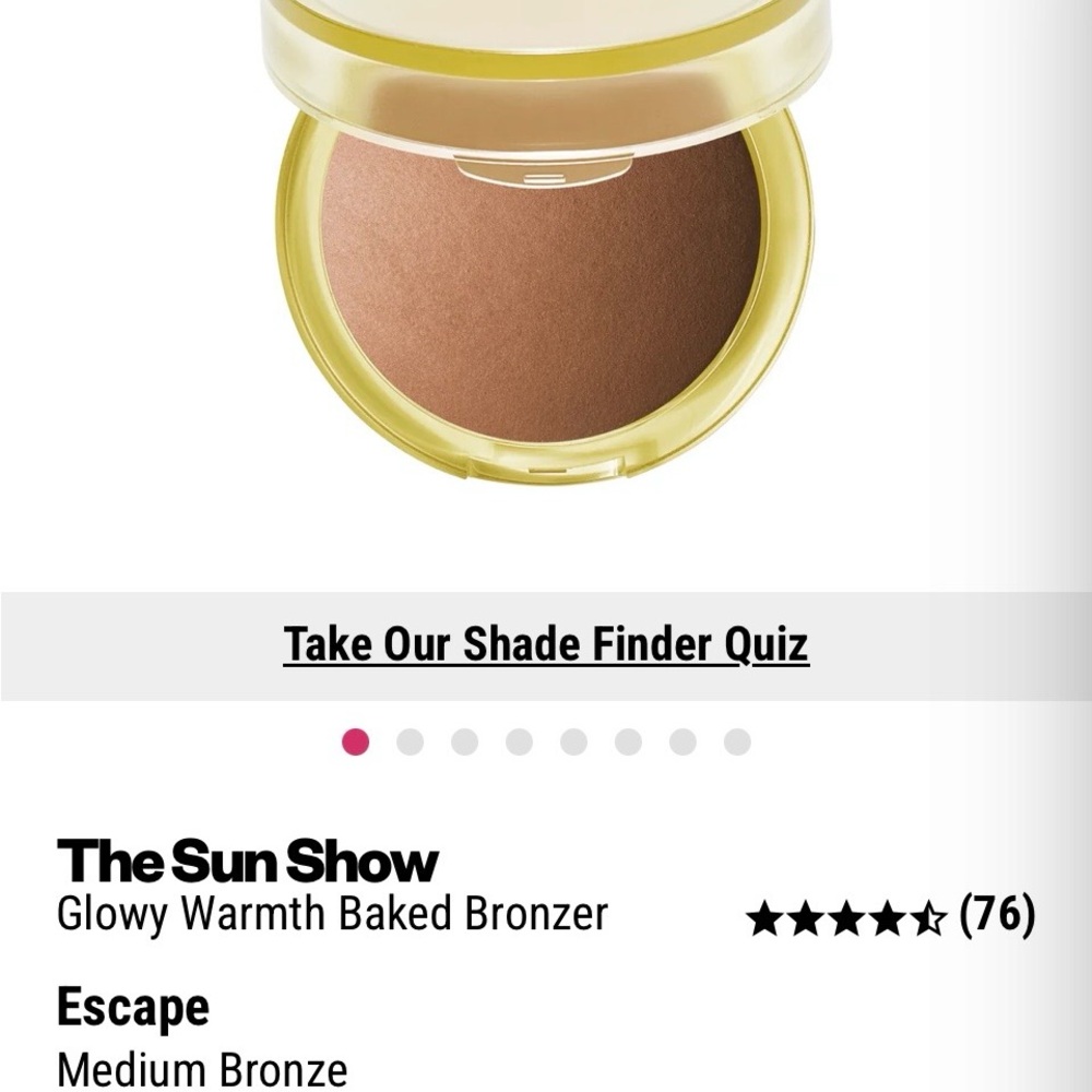 Kosas Sun Show Glow Bronzer - Medium Brown